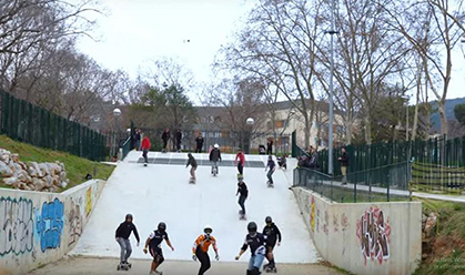 Final video of the first Event AT electric skate in Spain with Ecomobi like sponsor