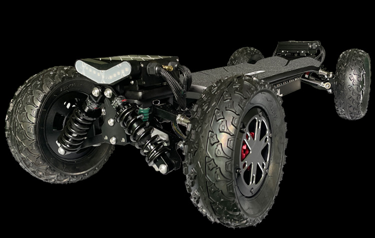 Suspension Electric Skateboard ecomobl m24 pro