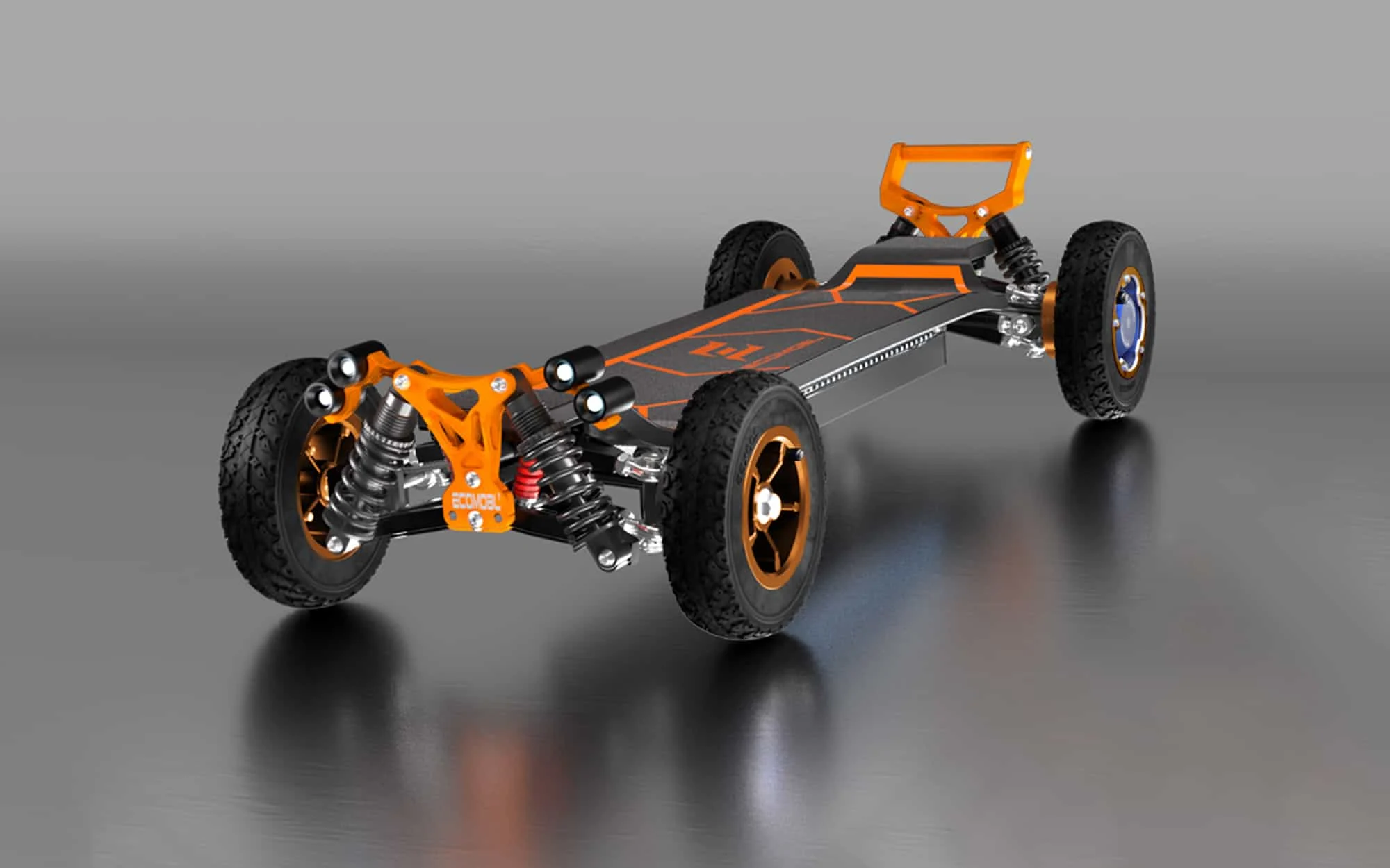 M24 2wd electric skateboard main image