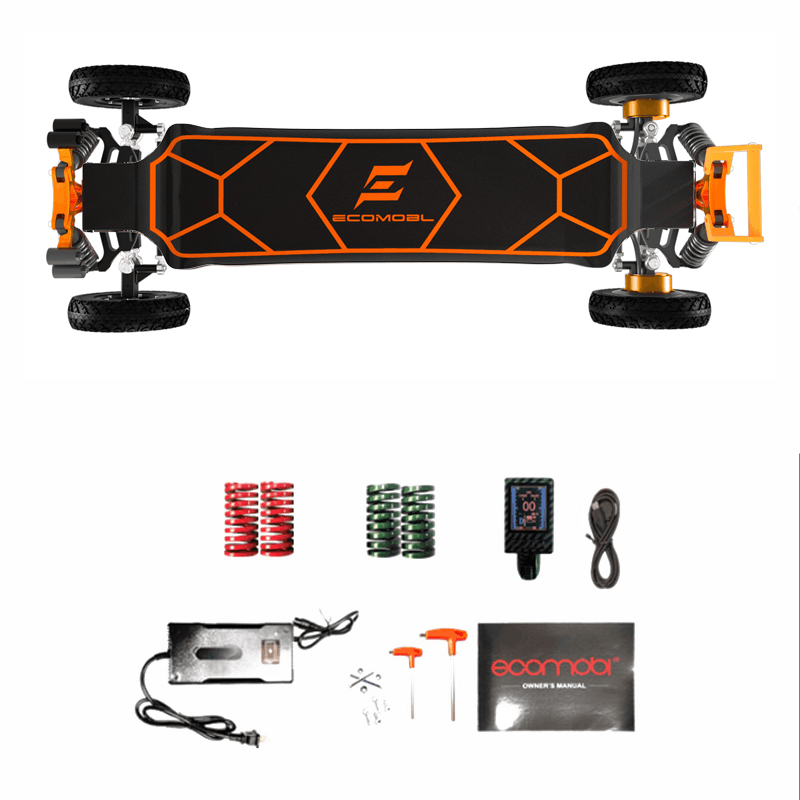 M24 electric skateboard box items