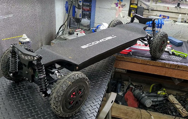 off road skateboard for sale ecomobl m24
