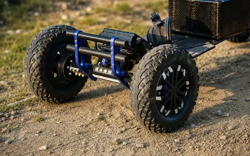 telum ba mountain board from side view