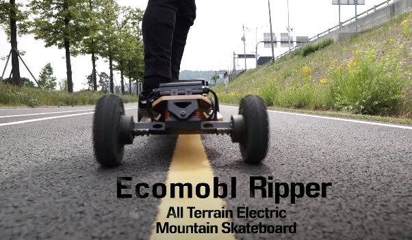Review of the Best Electric Mountain Skateboard Ecomobl Ripper