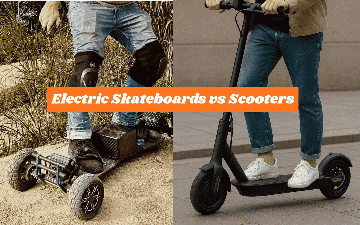 Electric Skateboards vs Electric Scooters: Which One is Right for You?
