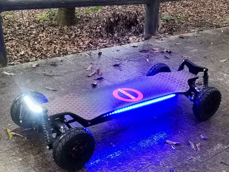 electric longboard skateboard