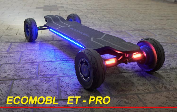 off road electric skateboard ecomobl et