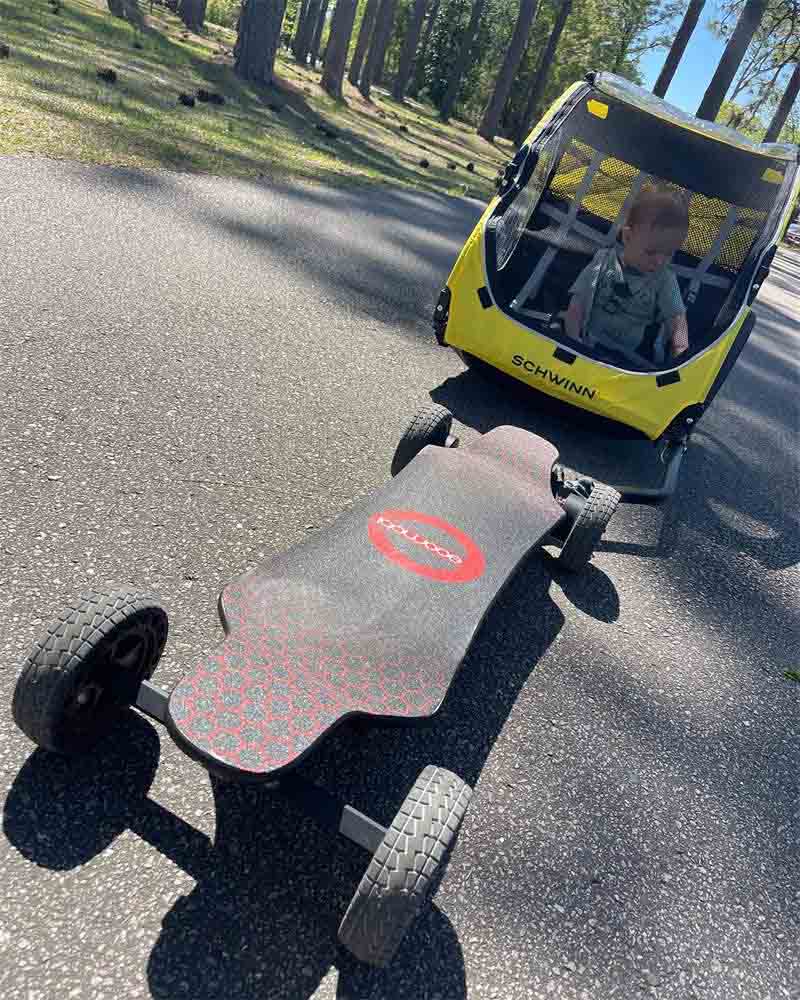 Electric longboard skateboard ESK8