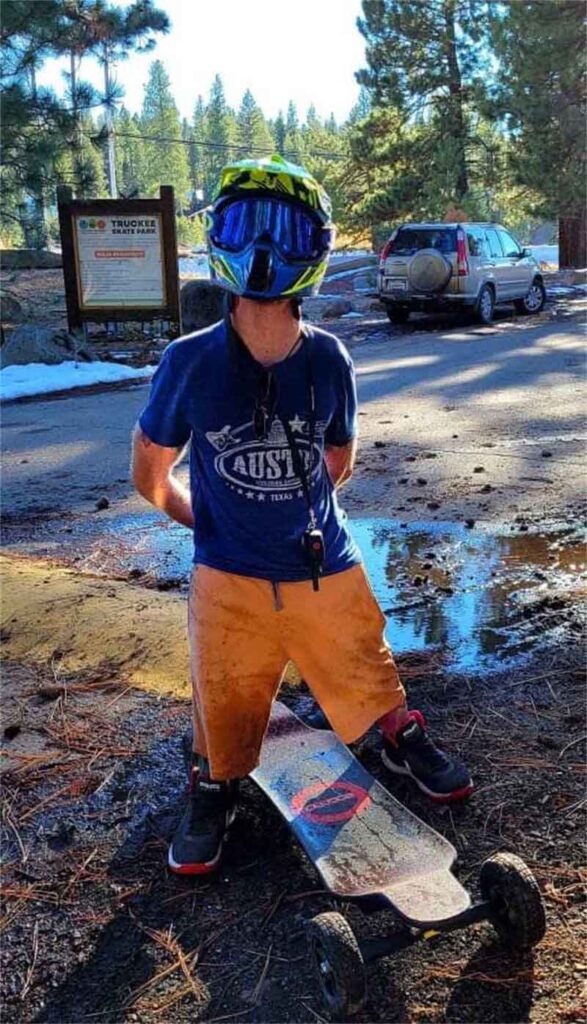 My show with 4wd electric skateboard And Hit The Road