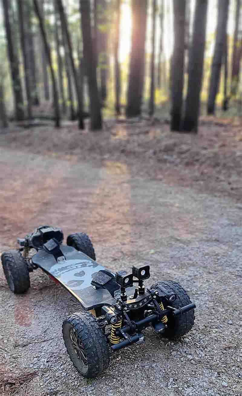 esk8 electric skateboard with big wheels
