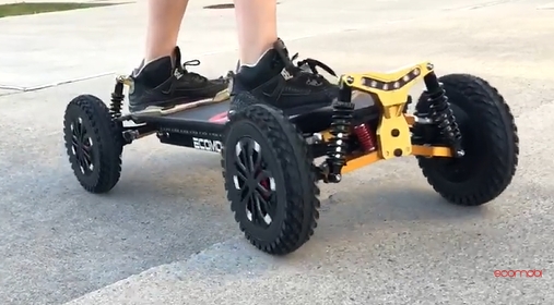 How To Ride An Electric Skateboard ET/ET2 on Uneven Roads