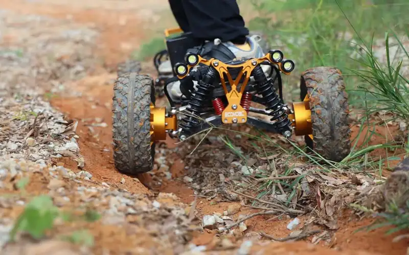 ecomobl hybrid x5 headlights and suspension system