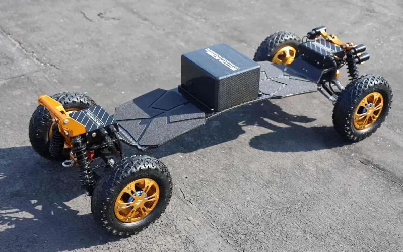 high-end electric mountain board hybrid x5