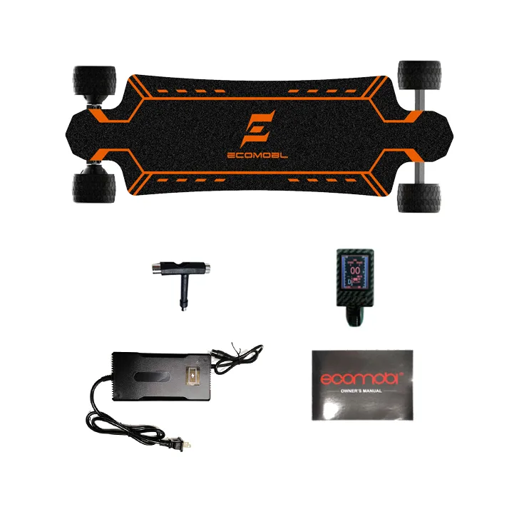Street Electric Skateboard walker package items