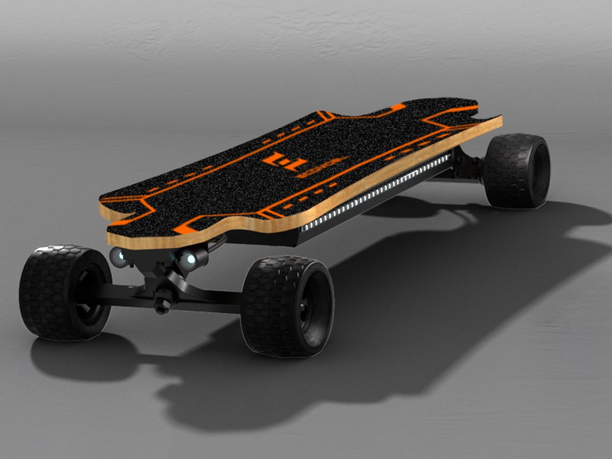 Ecomobl Walker 2WD - Street Electric Skateboard (Free Shipping)