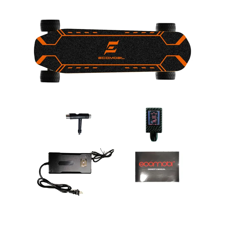 electric skateboard mini package items