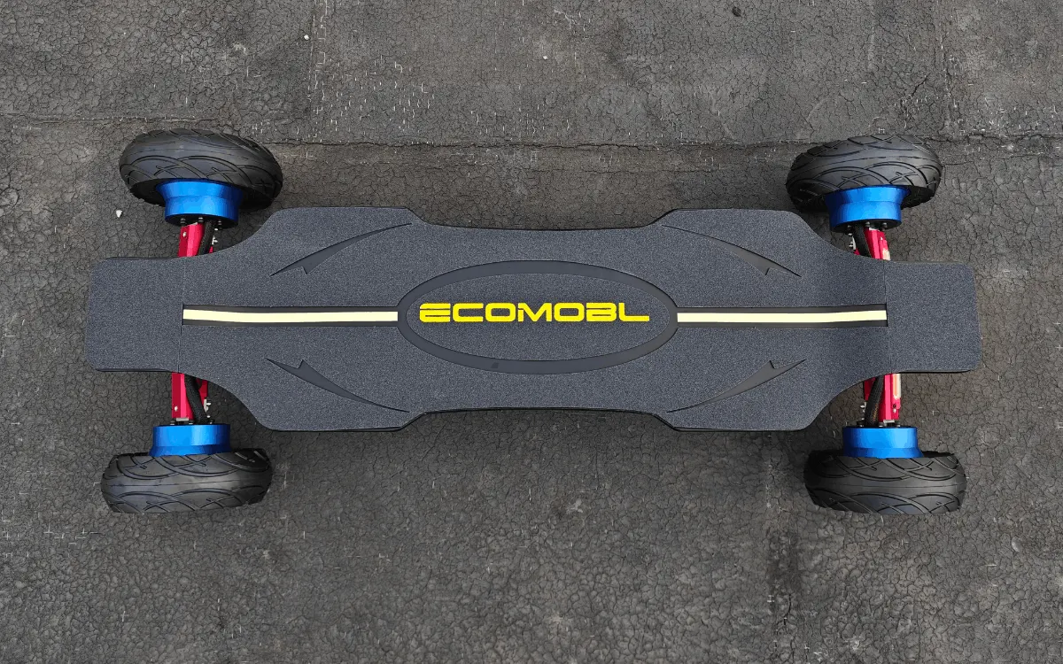 et2 electric longboard full view