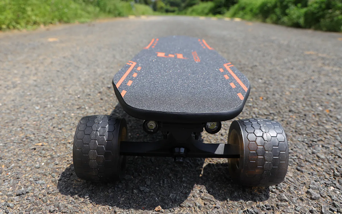 mini street electric skateboard front