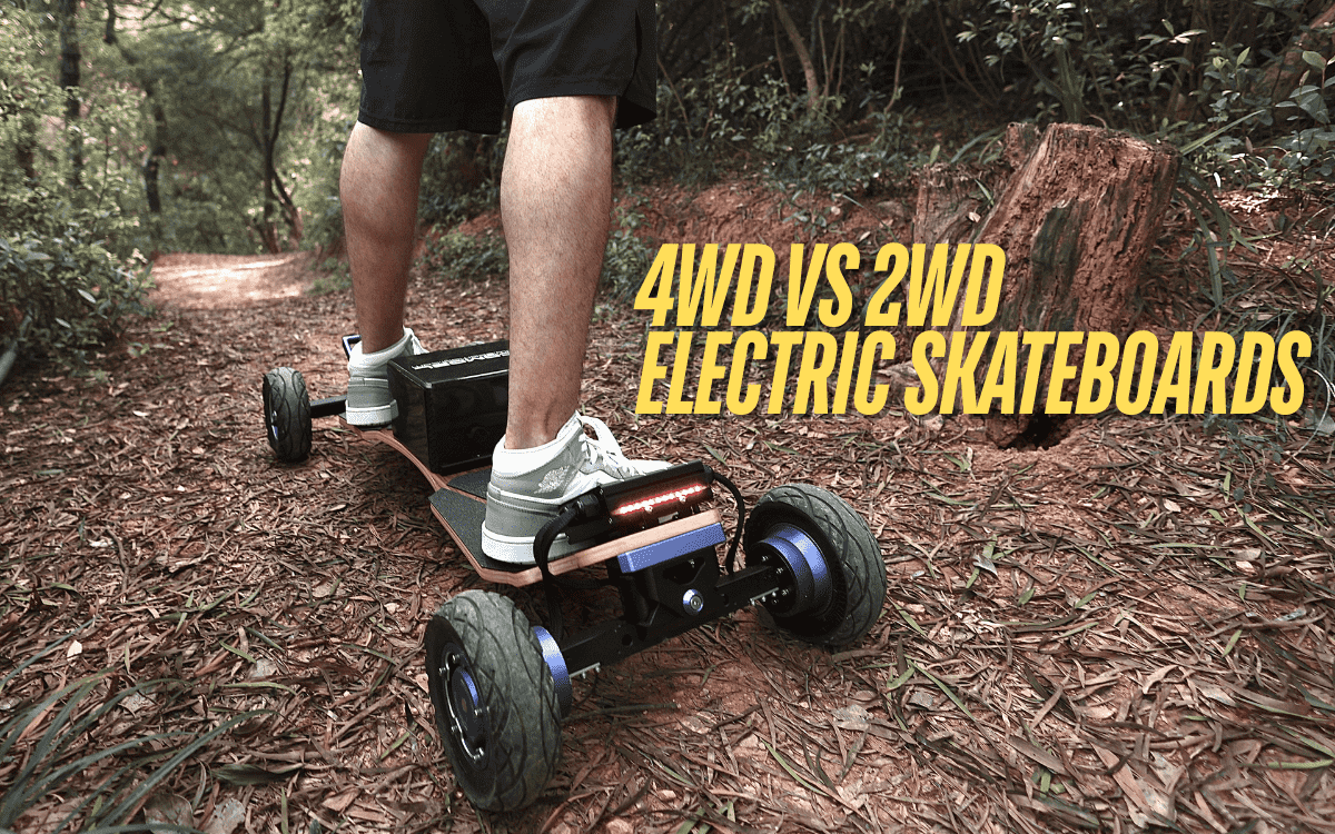 4WD vs 2WD Electric Skateboards: The Ultimate Ride Guide for Every Terrain
