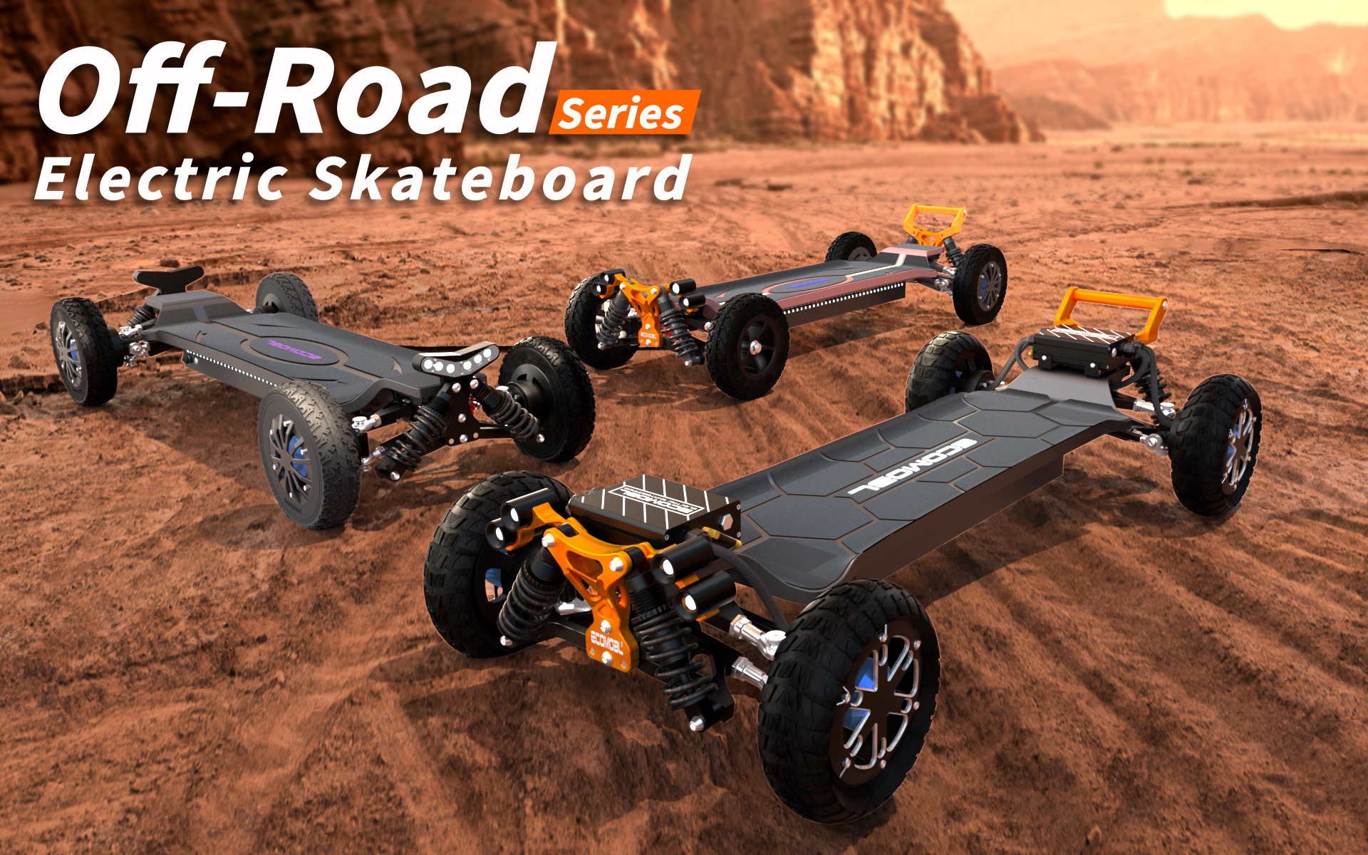 Off-Road Electric Skateboard Series
