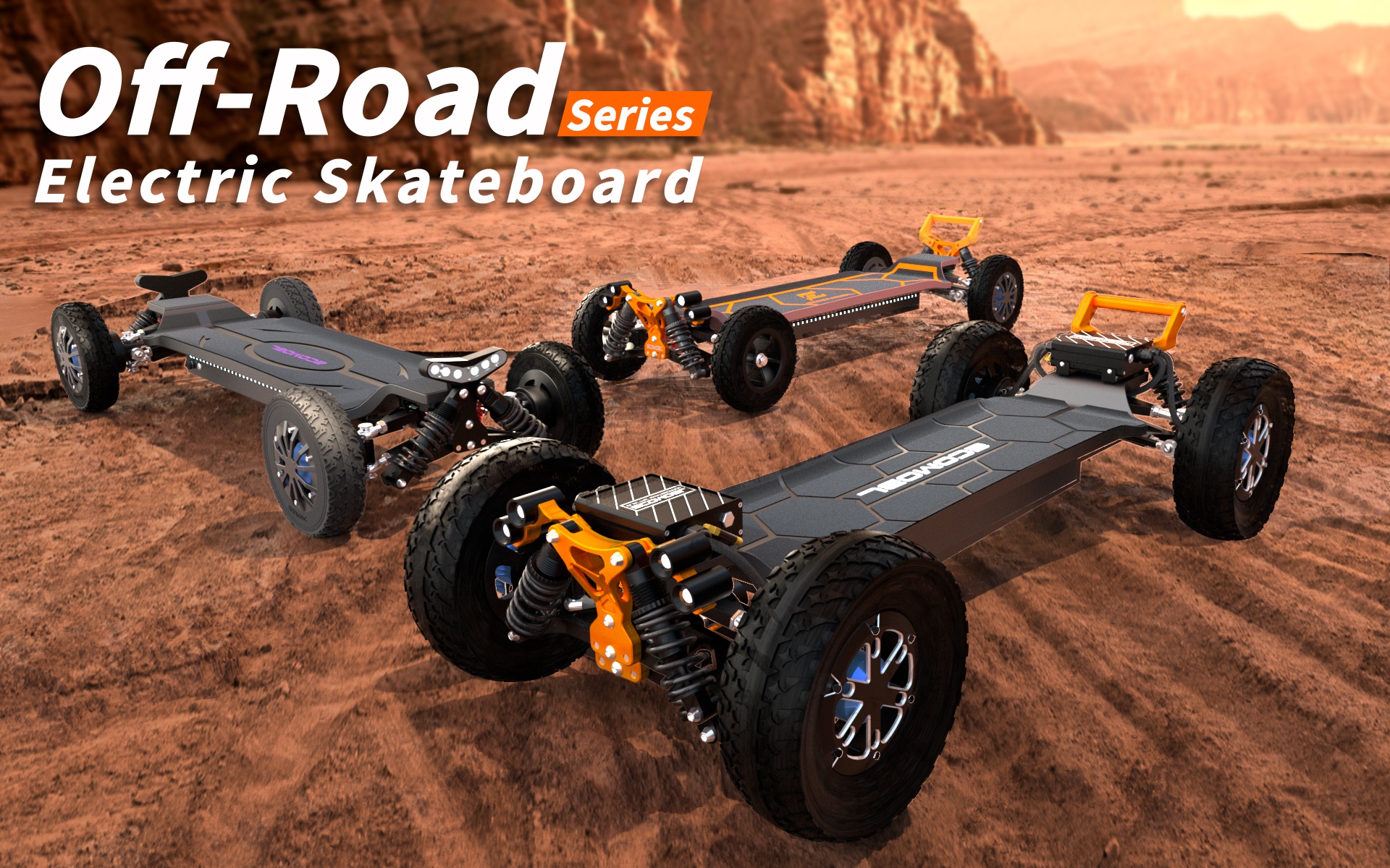 Off-Road Electric Skateboard Series