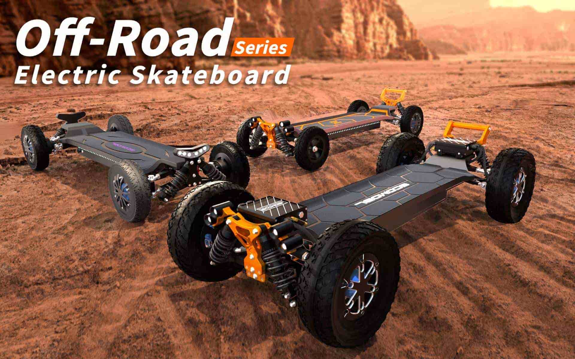 Off-Road Electric Skateboard Series