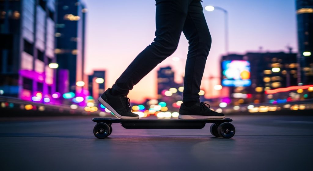 electric skateboard wheels and deck