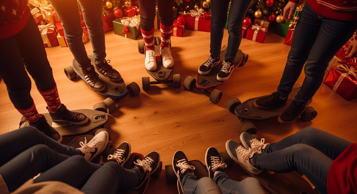 Electric skateboards as christmas gifts
