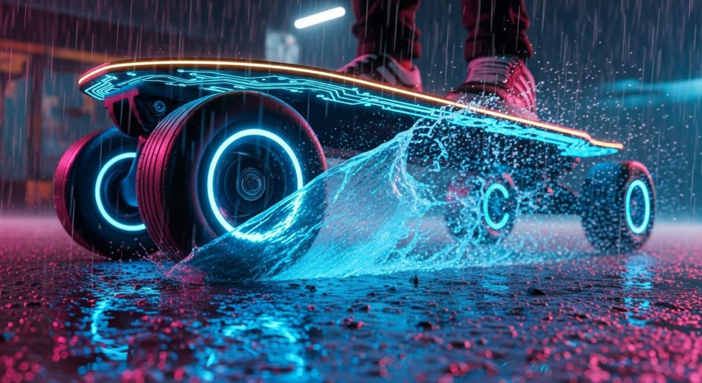 Riding an Electric Skateboard in the Rain: Essential Tips