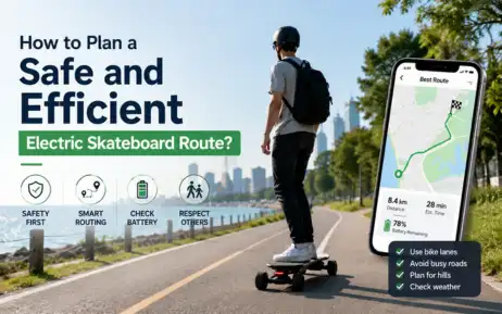 How to Plan a Safe and Efficient Electric Skateboard Route?